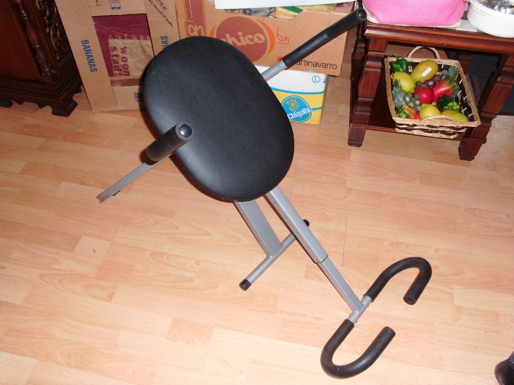 Opvouwbare buiktrainer als nieuw goed onder bed te schuiven, Sport en Fitness, Ophalen, Zo goed als nieuw