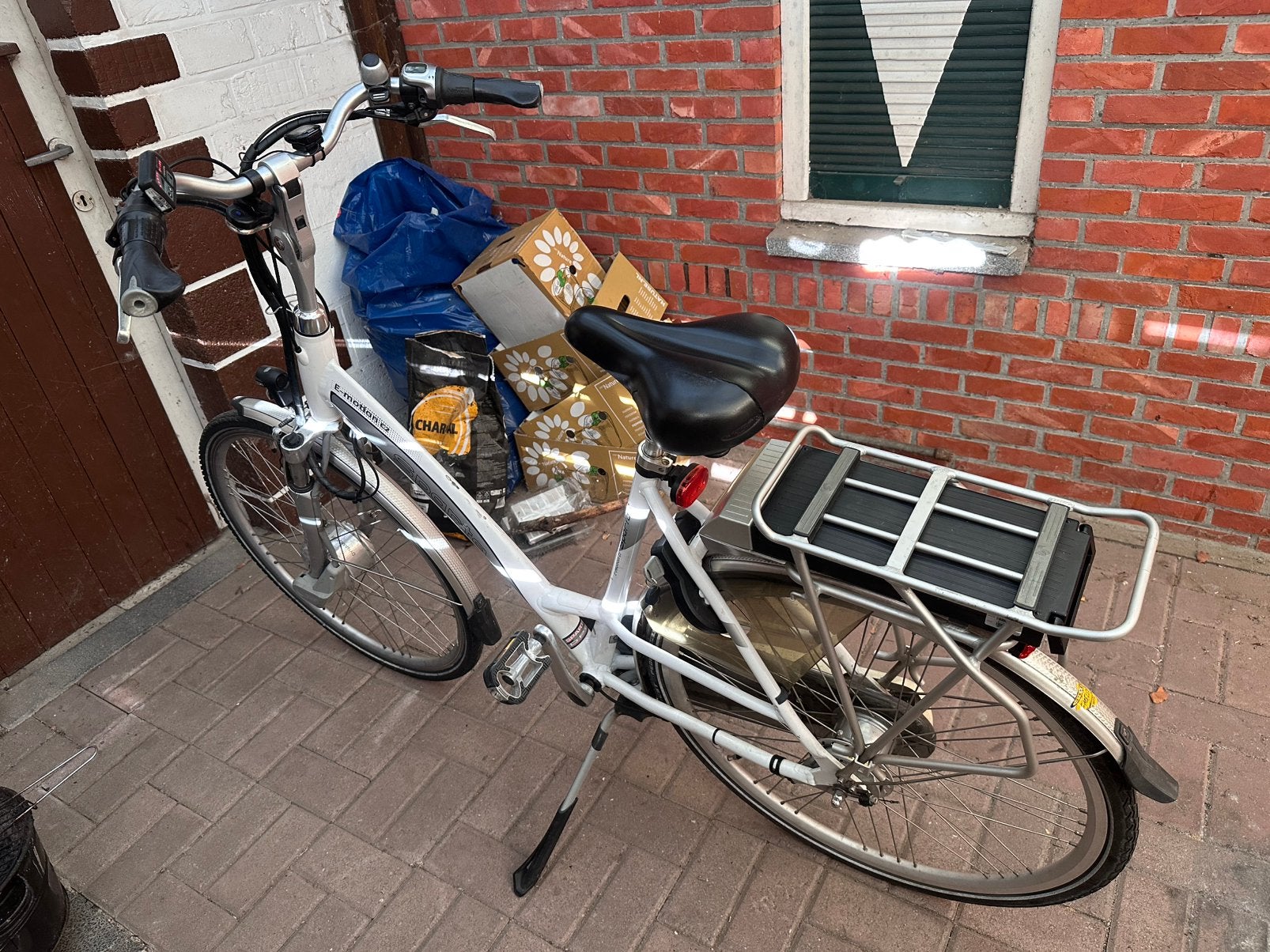 Sparta E-motion C2 elektrische damesfiets, wit, Ophalen, Sparta