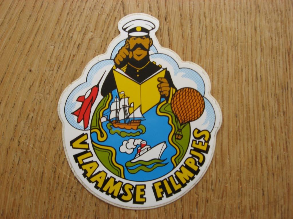 Vlaamse Filmpjes Nr 24 Sticker, Ophalen of Verzenden, Nieuw, Overige typen