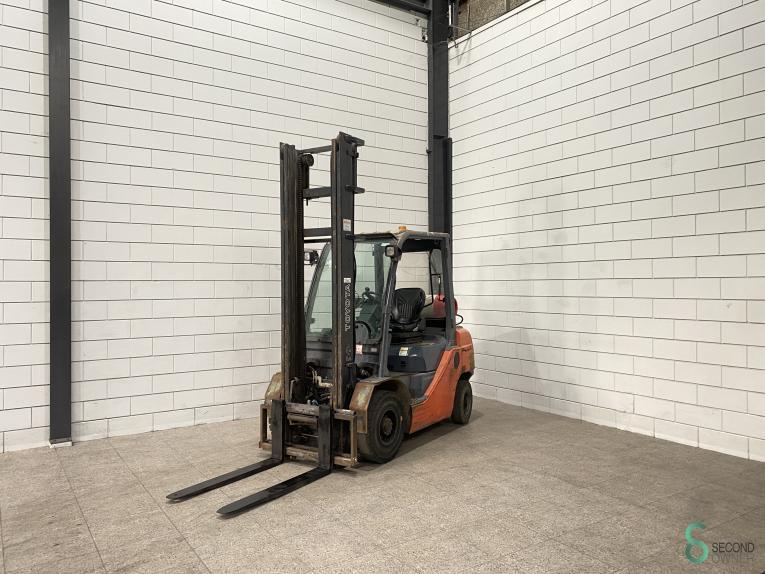 Heftrucks LPG Toyota 02-8 FGF 25 2008, 2000 tot 3000 kg, LPG, Heftruck, Toyota