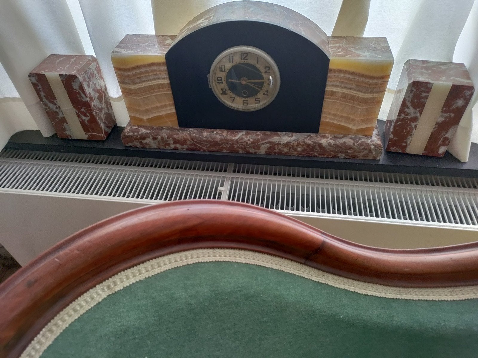 Schouw garnituur. art deco, Enlèvement