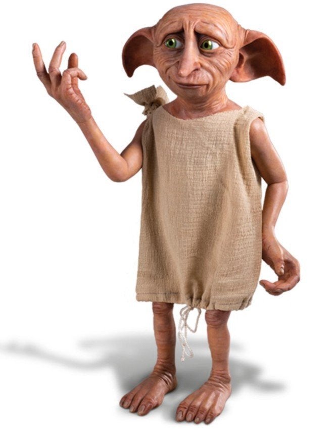 Dobby house of Elf origineel beeld van Harry Potter, Verzamelen, Ophalen of Verzenden, Nieuw, Fantasy
