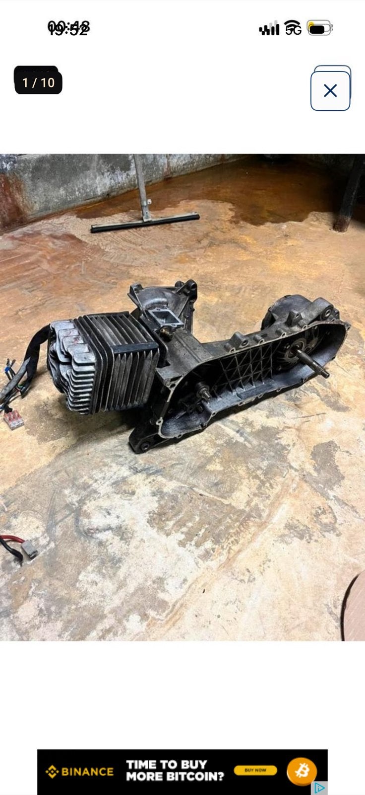 125cc Blok / Peugeot zenith 2t 50cc, Enlèvement
