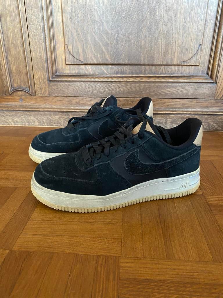 Nike air force 1 noir, Enlèvement ou Envoi, Sneakers et Baskets, Porté, Noir