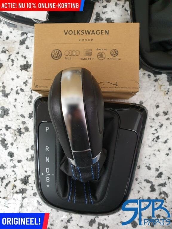 DSG SCHAKEL POOK AUTOMAAT Versnellingspook Up! E-UP LEDER, Gebruikt, Volkswagen, Ophalen of Verzenden, Volkswagen