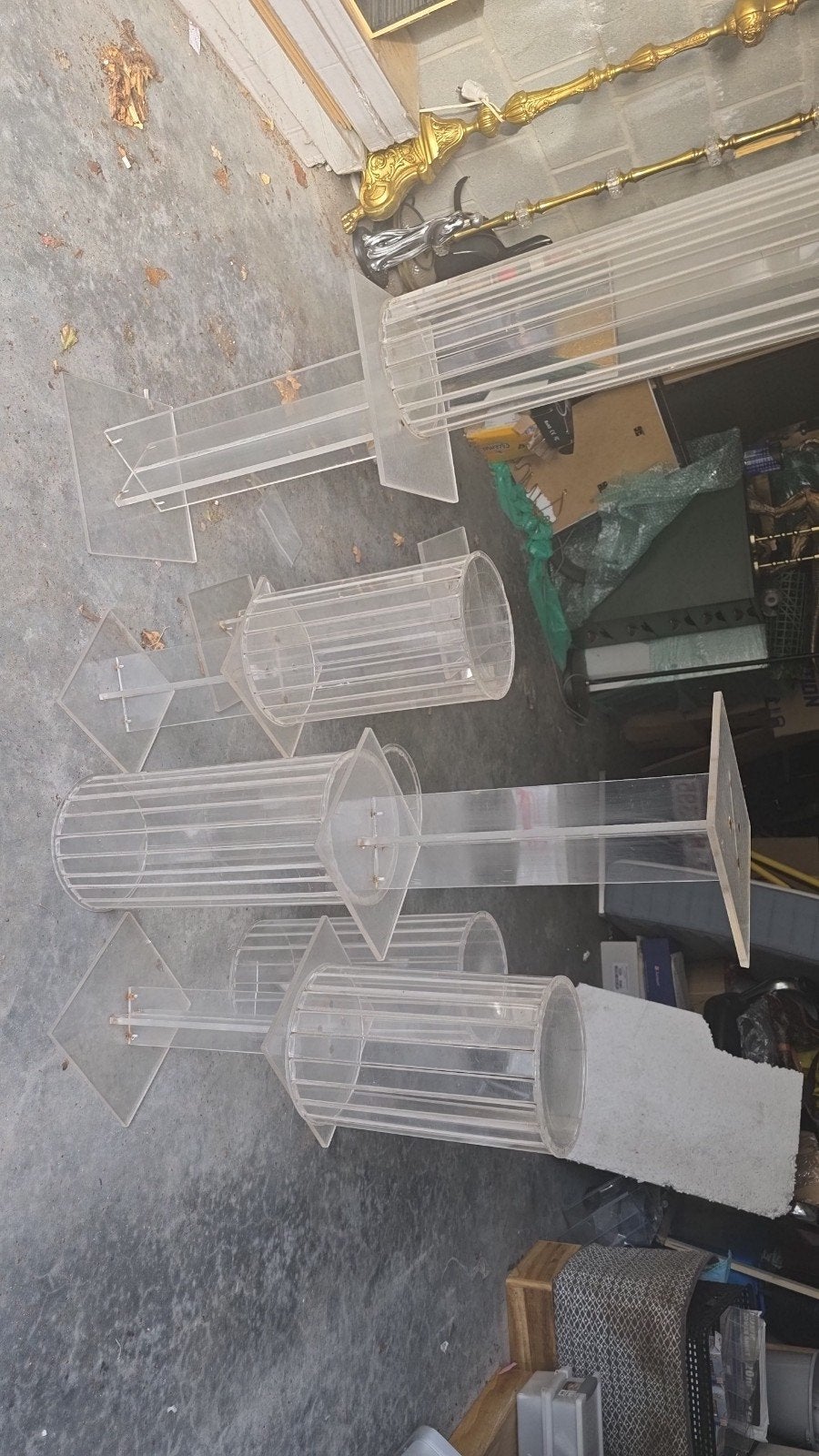 presentoir magasin vitrine plexi, Enlèvement