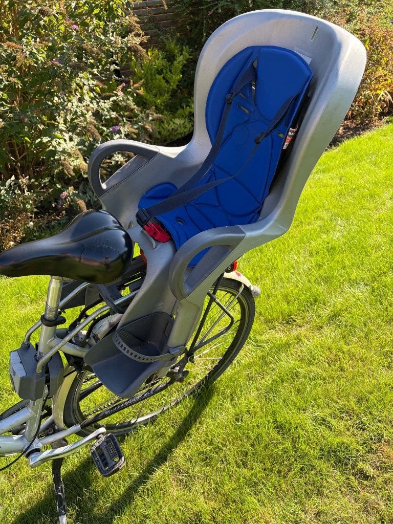 Fietszitje, Vélos & Vélomoteurs, Enlèvement, Utilisé, Repose-pieds