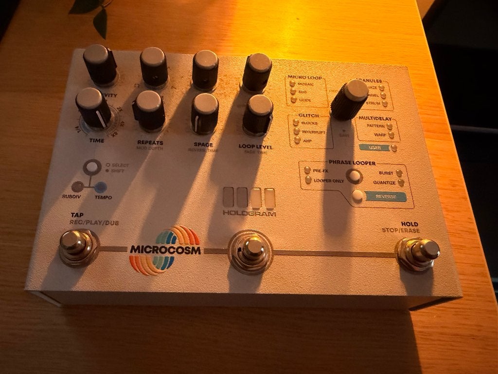 Hologram electronics Microcosm, Ophalen, Zo goed als nieuw, Delay of Echo