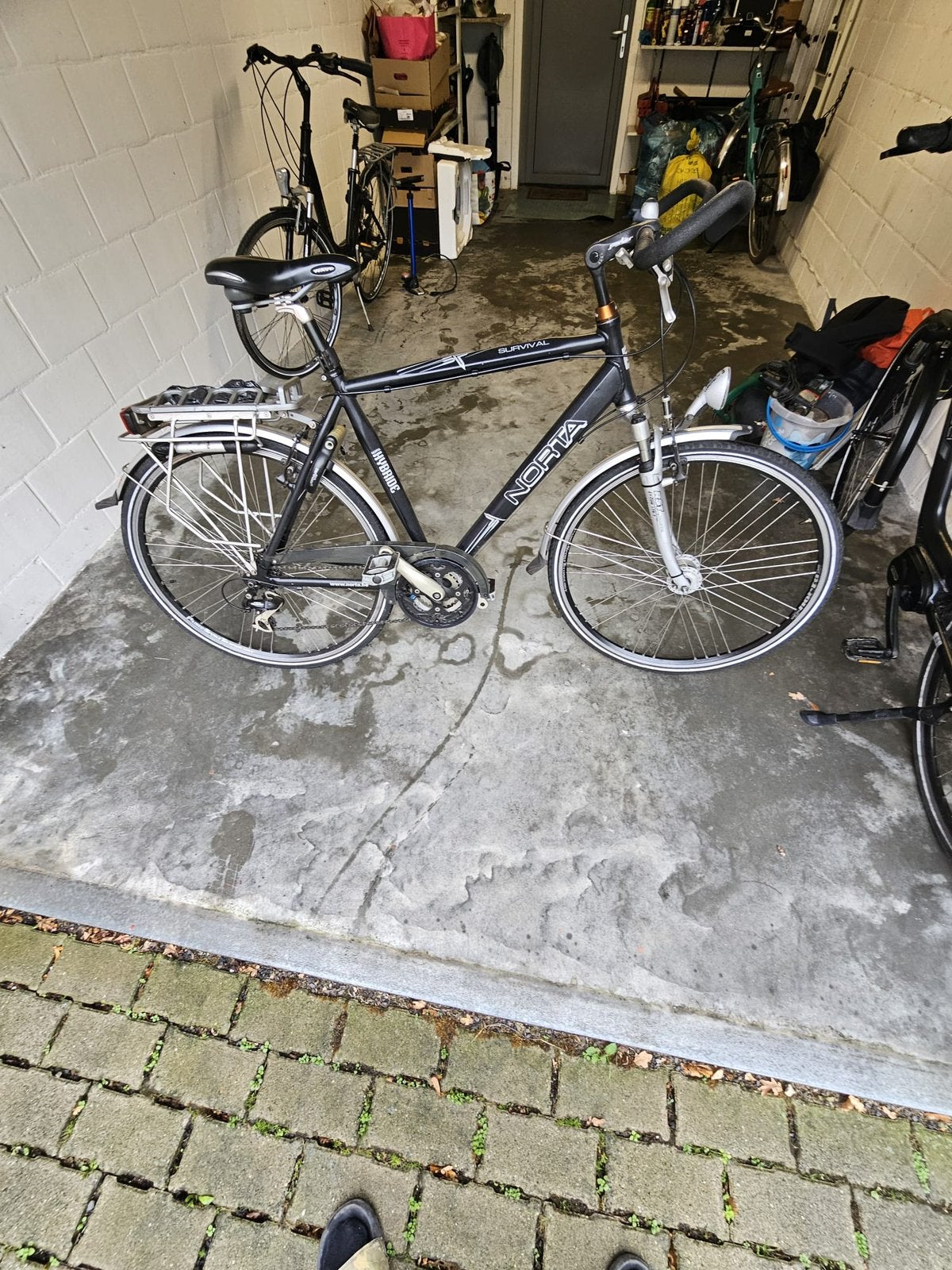 Norta herenfiets, Fietsen en Brommers, Ophalen, Gebruikt, Minder dan 10 versnellingen, Overige merken