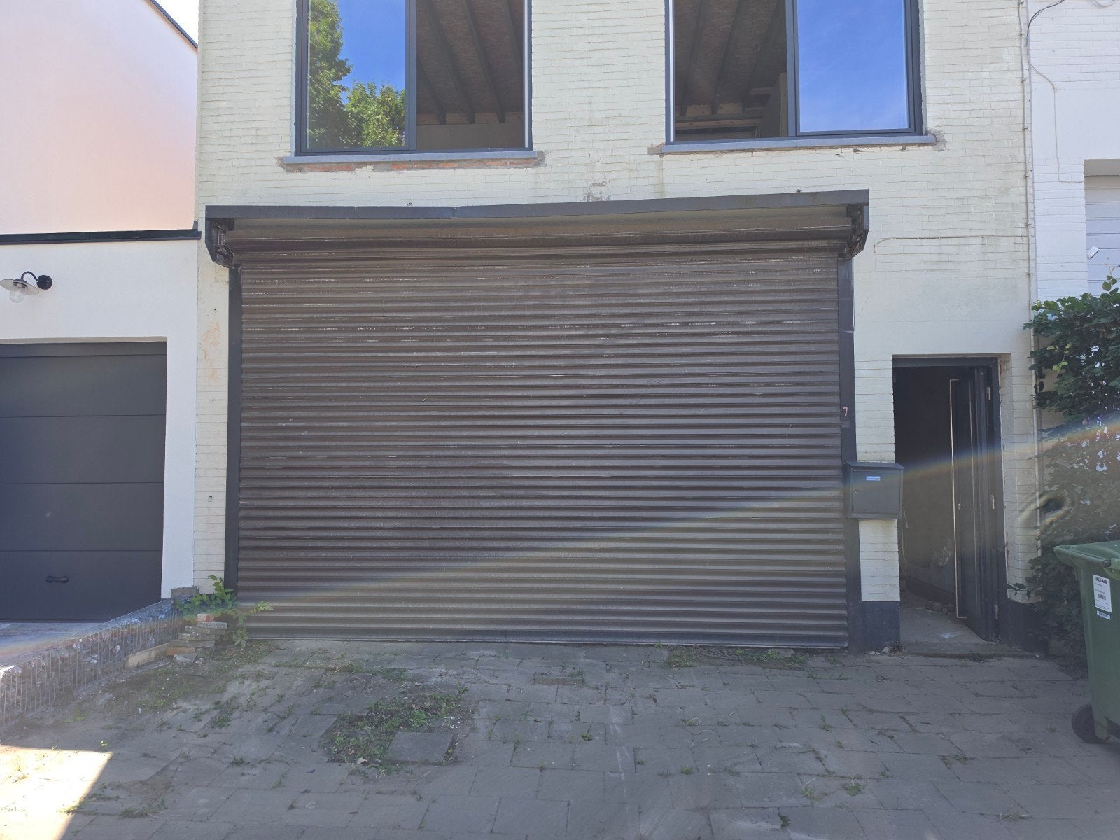 Rolpoort garage, Ophalen