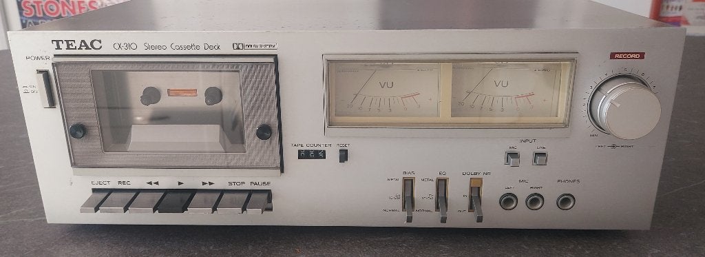 TEAC CX-310 Deck cassette, Enlèvement ou Envoi, Simple, Autres marques