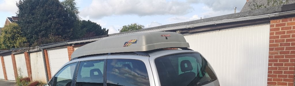 Coffre de toit, Enlèvement, Utilisé