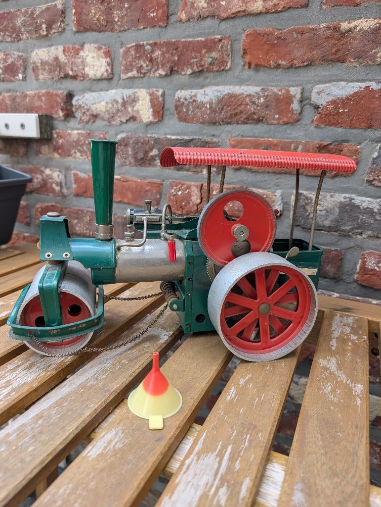 Wilesco Old Smokey miniatuur stoomwals, Collections, Jouets, Utilisé, Enlèvement ou Envoi
