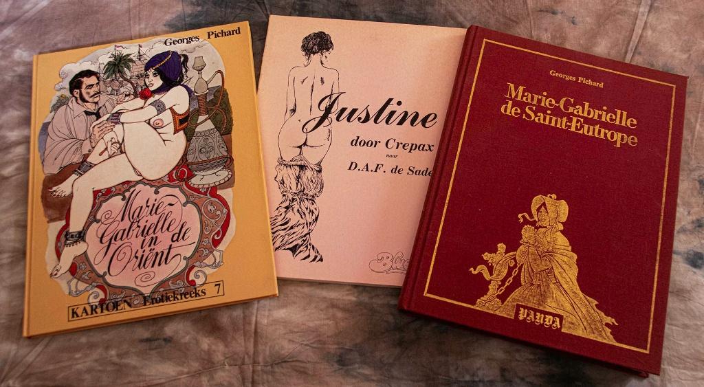 3 erotische strips, Boeken, Strips | Comics, Zo goed als nieuw, Meerdere comics, Europa, Ophalen of Verzenden