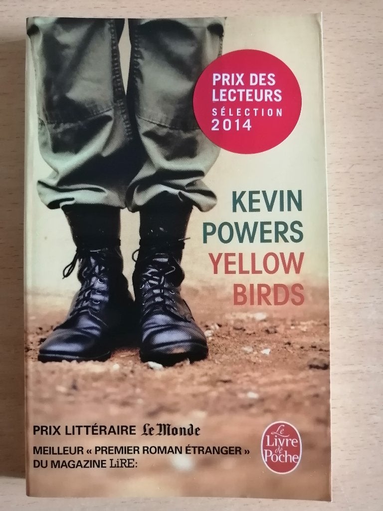 Yellow birds de Kevin Powers, Enlèvement ou Envoi