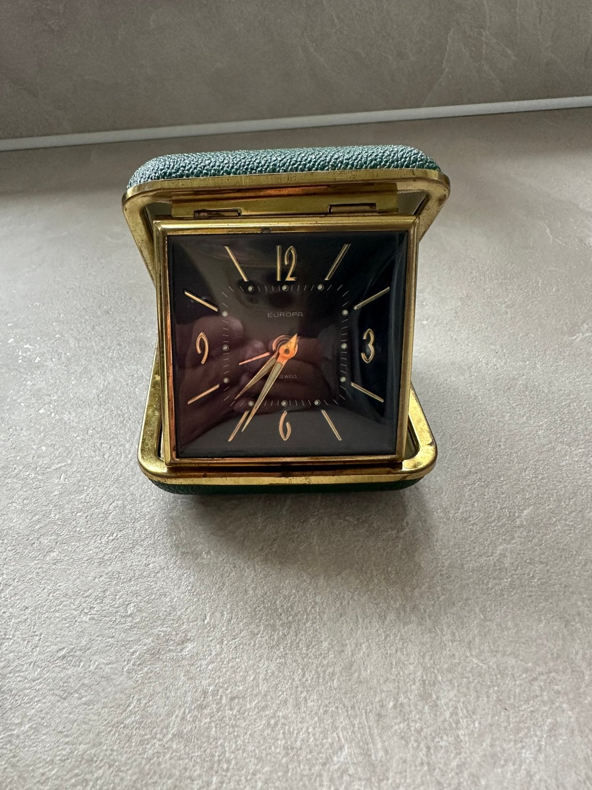 Vintage Europa Reiswekker – Jaren 60/70 Decoratie/Reparatie, Ophalen of Verzenden