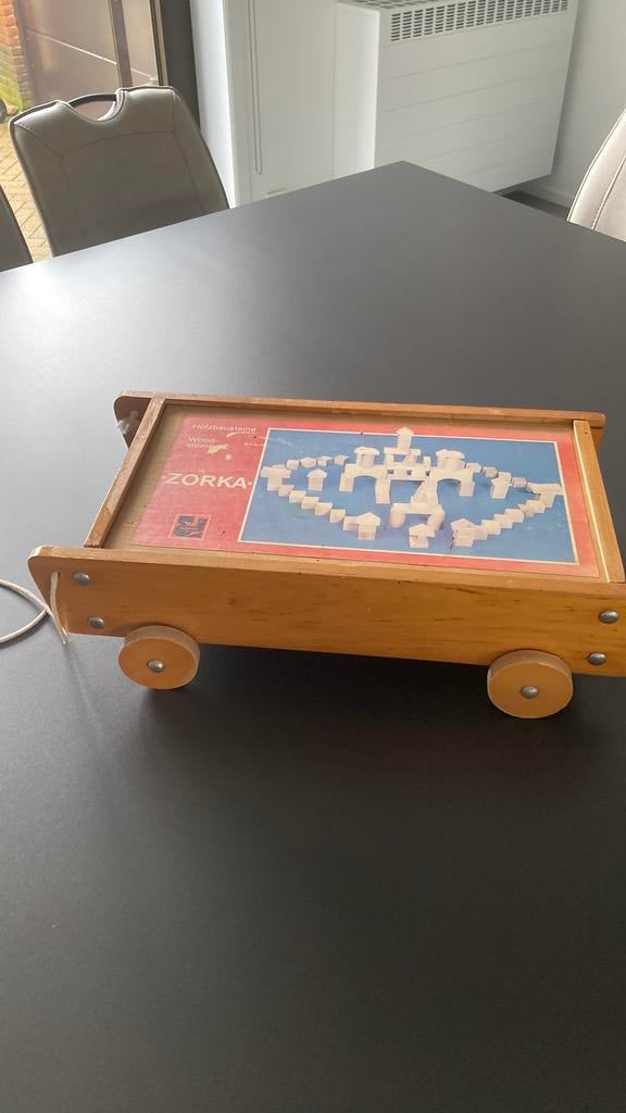 Kar met houten blokken, Enlèvement, Utilisé, Autres types