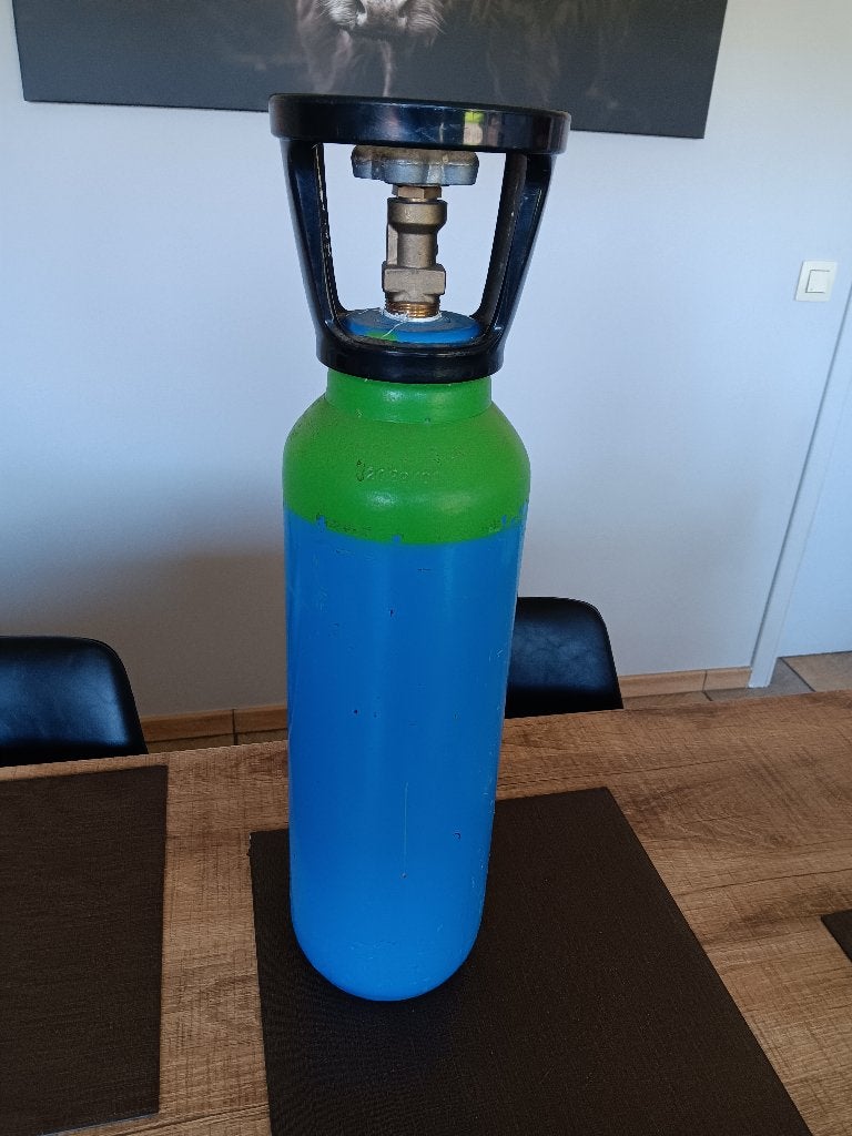 Menggasfles voor halfautomaat, Enlèvement, Comme neuf