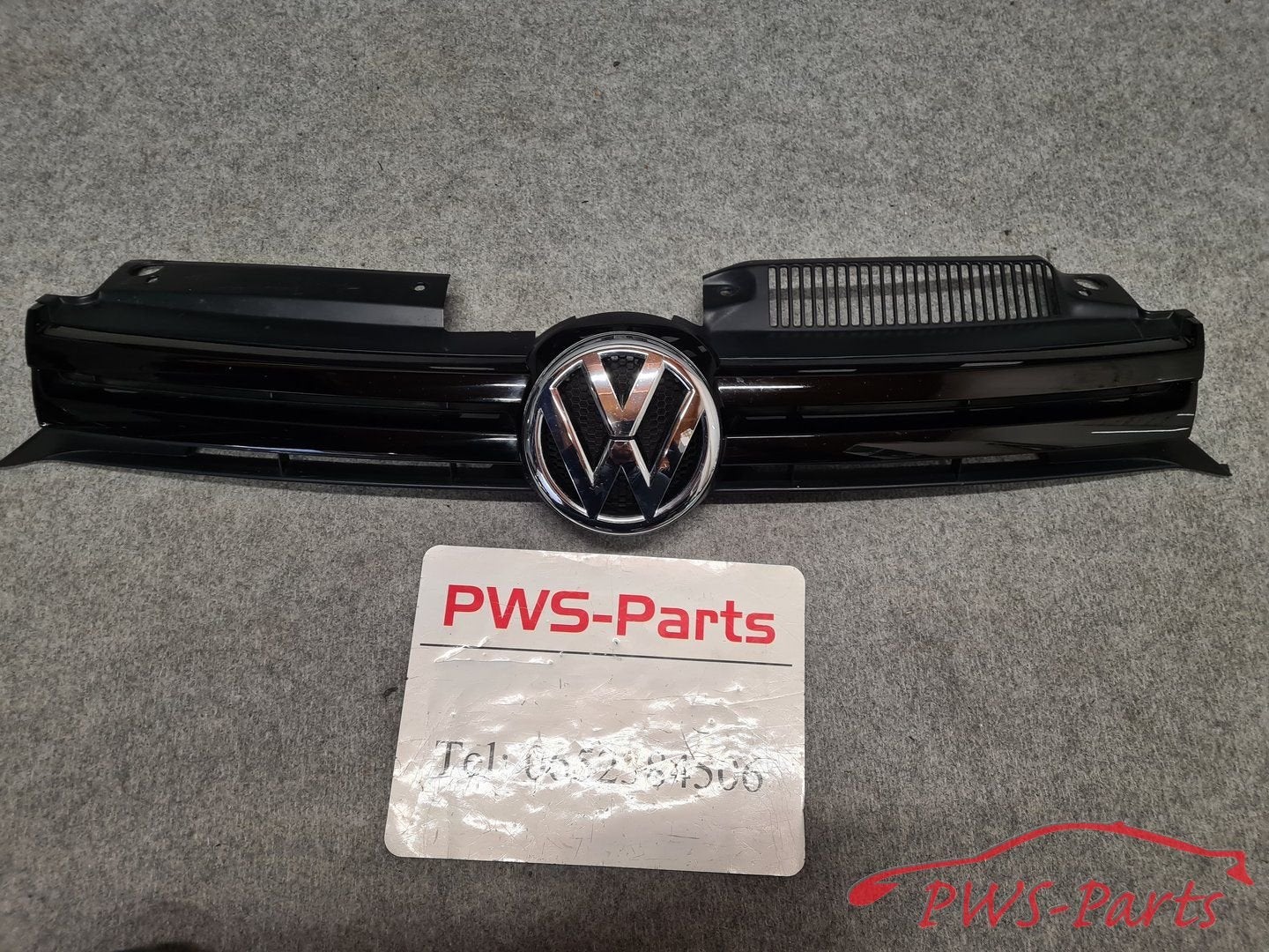 VOLKSWAGEN GOLF 6 GRILL VOORBUMPER ORIGINEEL, Auto-onderdelen, Gebruikt, -, Volkswagen, -