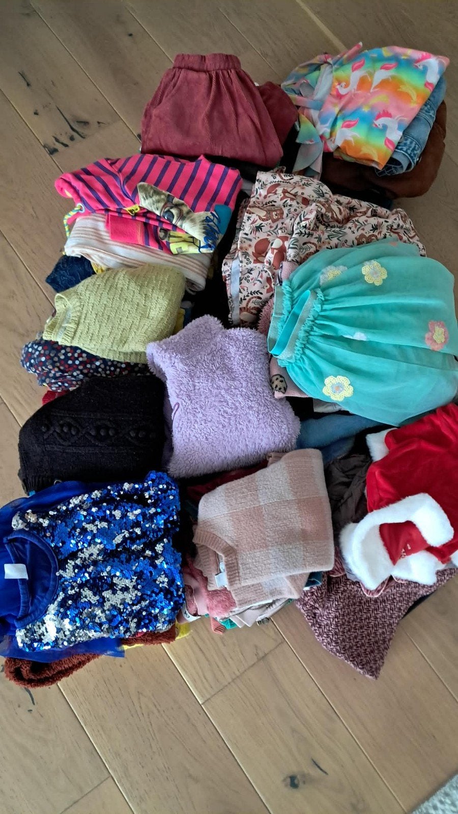 Alles Kleren van 7 tot 10 jaar, Enlèvement