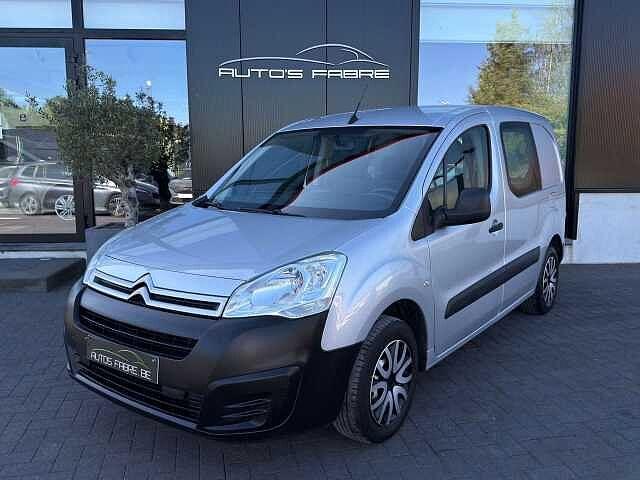 Citroen Berlingo 1.6 BlueHDi 28000KM GPS Airco Nieuwstaat !!, Zwart, Parkeersensor, Citroën, Particulier