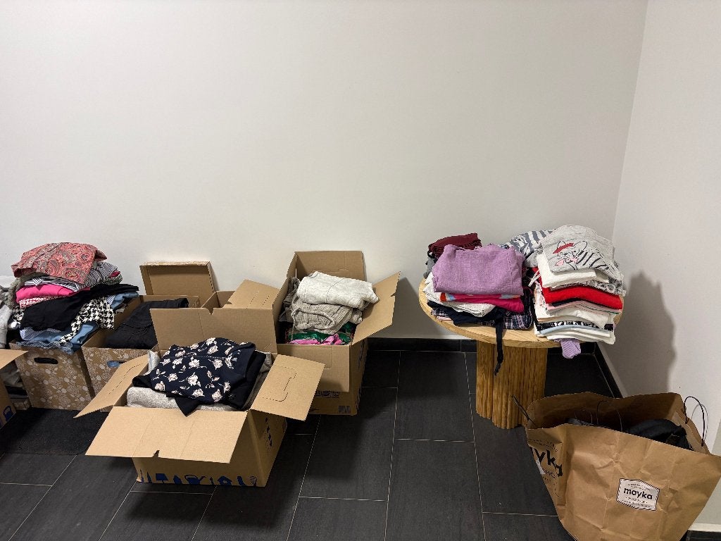 Kledingslots voor dames M L en voor heren M L XL XXL, Ophalen, Gedragen