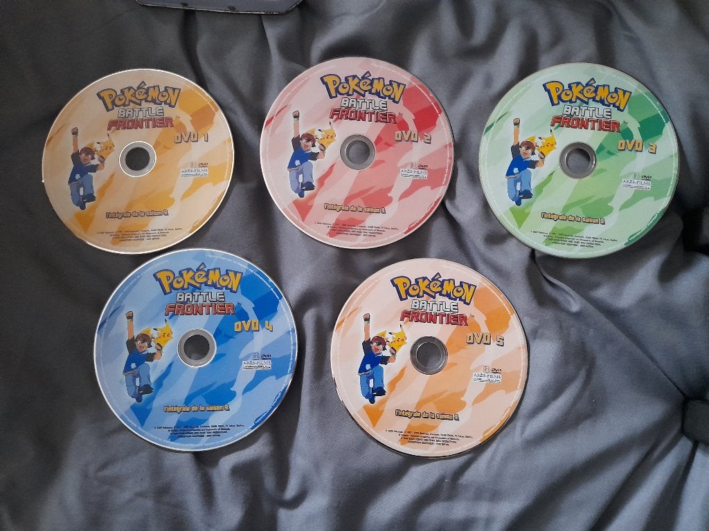 Coffret En Métal Avec 5 Dvd ( Pokémon Pikachu ) de Jr Kikaku, Enlèvement ou Envoi, Animation, À partir de 9 ans, Utilisé