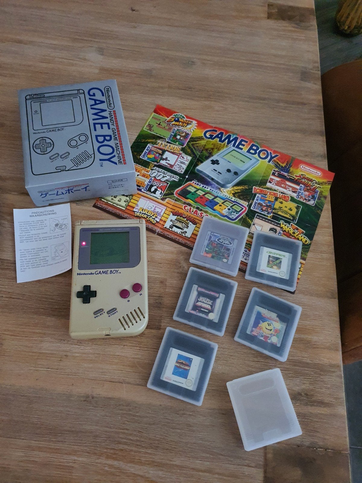 Nintendo gameboy + games, Consoles de jeu & Jeux vidéo, Enlèvement