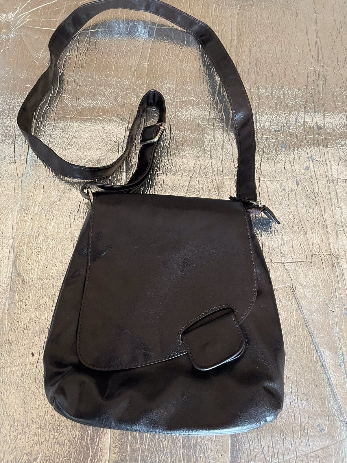 Handtas leder, Enlèvement, Comme neuf