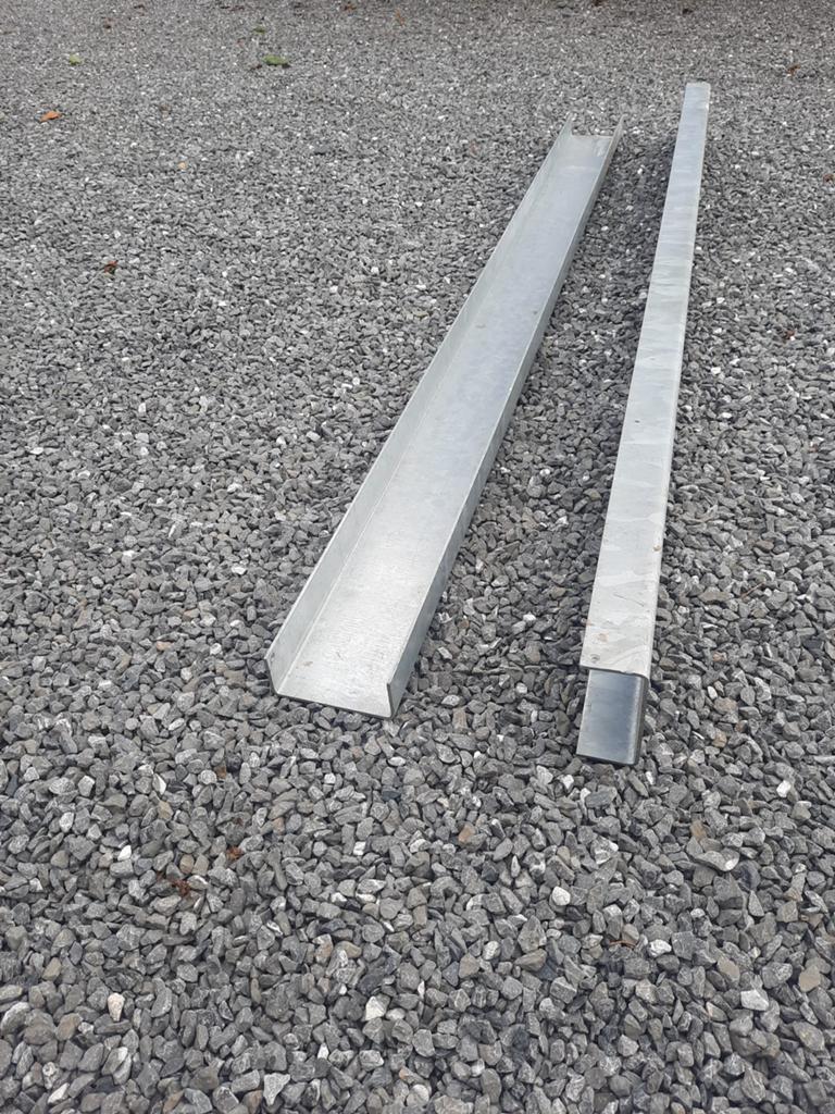 U-balken, Doe-het-zelf en Bouw, Metalen, Zo goed als nieuw, Ophalen