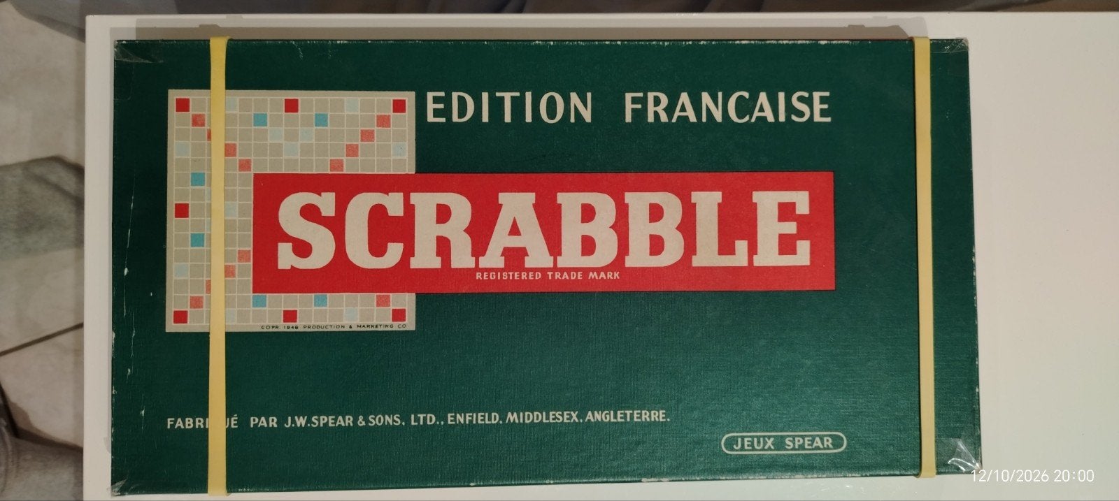 Scrabble Jeu vintage, Enlèvement ou Envoi