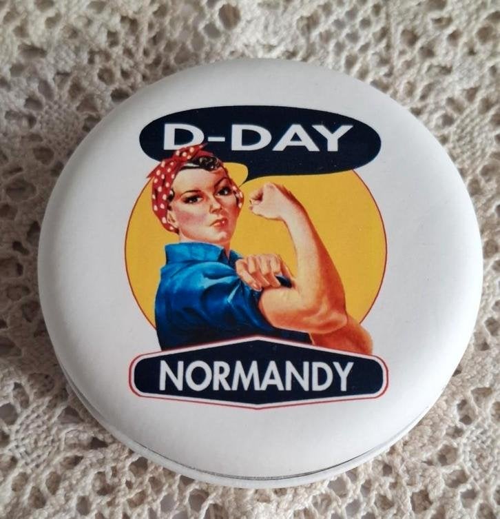 D-Day, Rosie de Riveter, zakspiegeltje, -, Armée de terre, Autres types, -