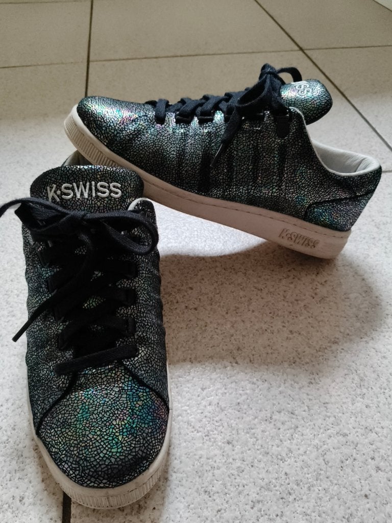 K-Swiss limited edition sneaker maat 40 Tongue Twister, Overige kleuren, Ophalen of Verzenden, Zo goed als nieuw, Sneakers