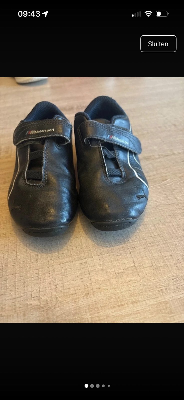 Puma schoentjes maat 28, Kinderen en Baby's, Ophalen, Jongetje, Gebruikt, Schoentjes
