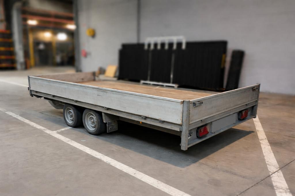 Remorque / Aanhangwagen te koop – goede staat, Enlèvement, Utilisé