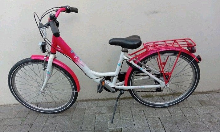 Meisjesfiets BNB Flowerkid 24inch 7speed NIEUWPRIJS 399€ 🚴, Ophalen, Gebruikt, Trapvoertuig