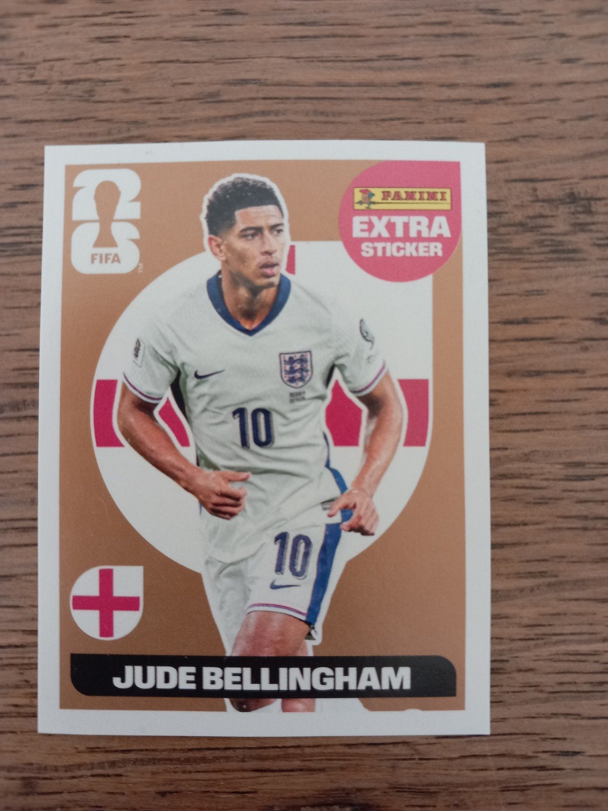Panini World Cup 2026 - Extra sticker Jude Bellingham -Brons, Enlèvement ou Envoi, Neuf, Autocollant