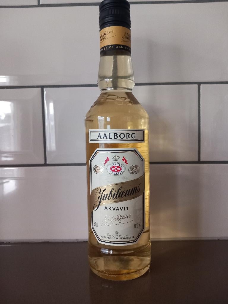 Aalborg Jubilaeums Akvavit, Verzamelen, Wijnen, Ophalen, Overige gebieden, Overige typen, Nieuw