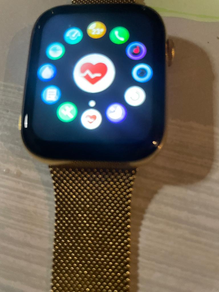 Smartwatch dames teddy zeer goed, Handtassen en Accessoires, Smartwatches, Ophalen, Geel, Zo goed als nieuw, Tekday