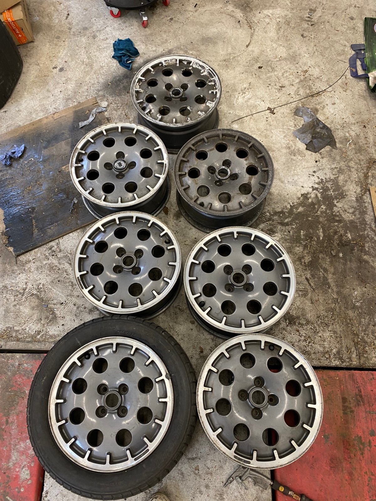 Jantes intégrales Lancia Delta, Autos : Pièces & Accessoires, Pneus & Jantes, Enlèvement, Jante(s)