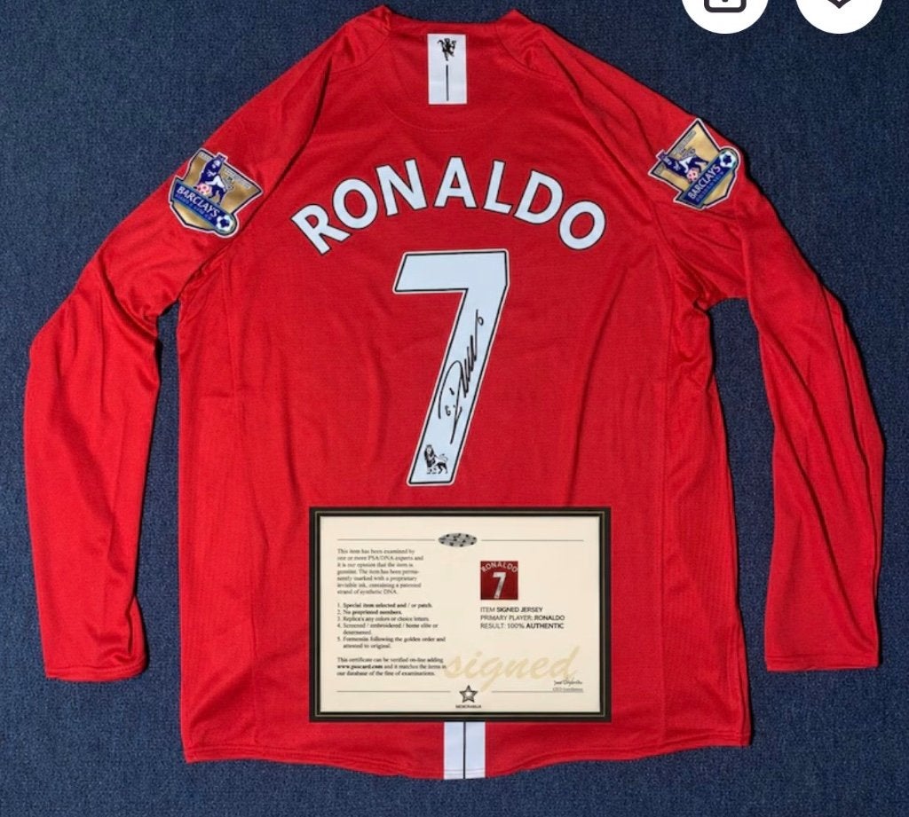 OPZOEK Naar ORIGINELE Prime CR7 Jersey Man U 2008 (NEEDED), Vêtements | Hommes, Vêtements de sport, Enlèvement