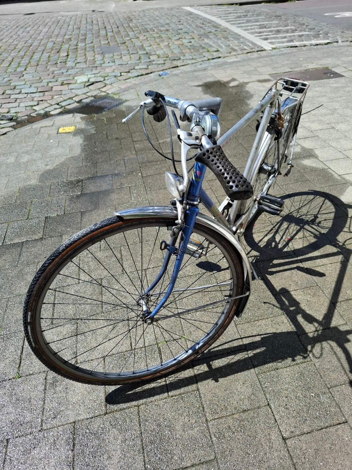 Sportieve fiets Ludo, Ophalen