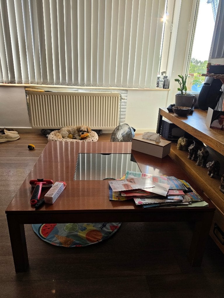 Salontafel gratis, Ophalen, Gebruikt, Kersenhout