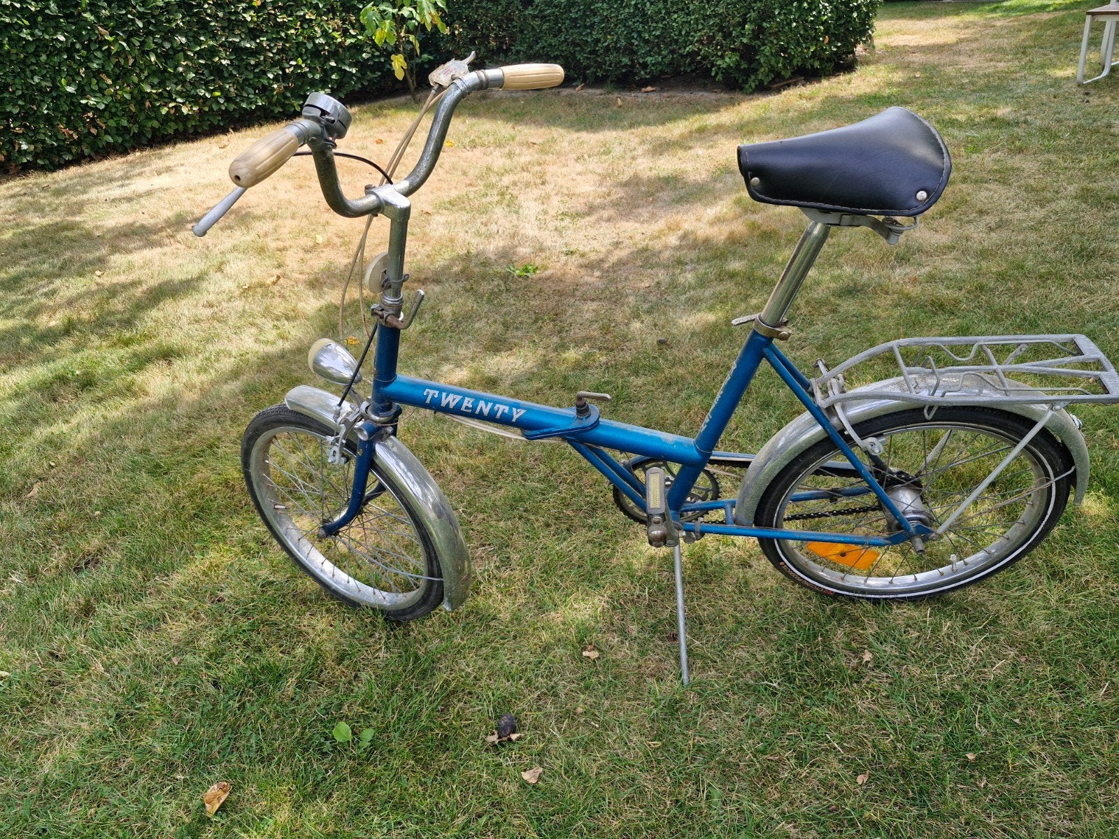 vintage Raleigh twenty, Fietsen en Brommers, Fietsen | Vouwfietsen, 20 inch of meer, Gebruikt, Deels opvouwbaar, Ophalen