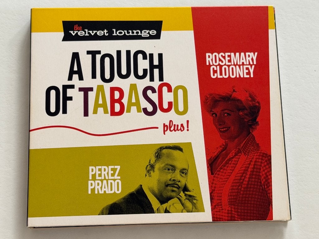 Rosemary Clooney & Perez Prado – A Touch Of Tabasco, Plus!, CD & DVD, CD | Jazz & Blues, Enlèvement ou Envoi, Utilisé, Autres genres