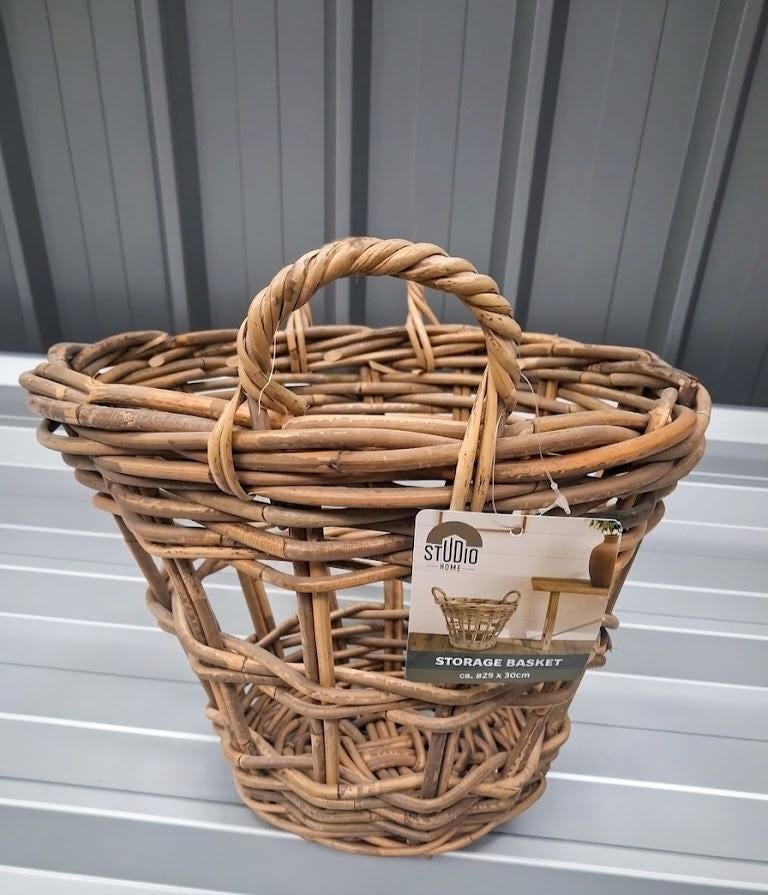 LOT 24 Paniers Rangement Osier NEUFS - 80€ le tout (Prix Pro, Enlèvement ou Envoi, Bois, Panier