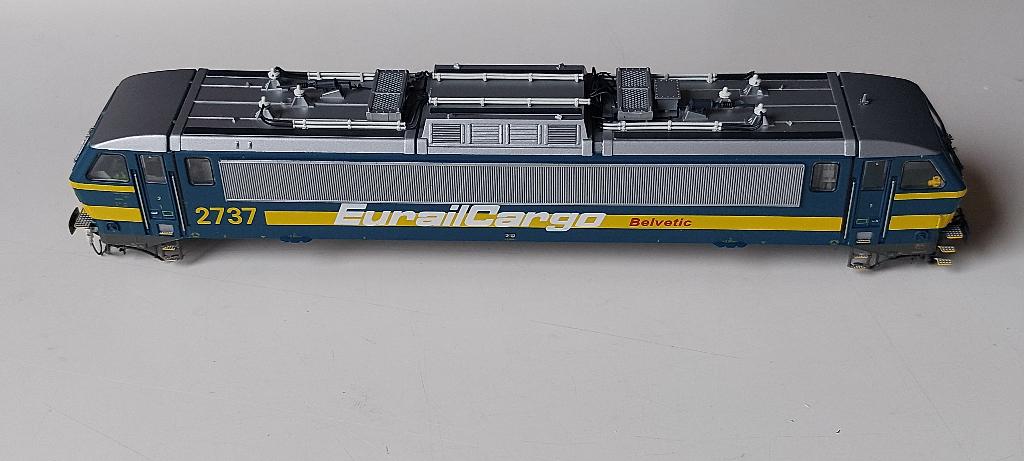 SNCB/NMBS LS MODELS CAISSE NUE SERIE 2737*HO DC/AC, Neuf, Autres marques, Locomotive, Courant continu ou Courant alternatif