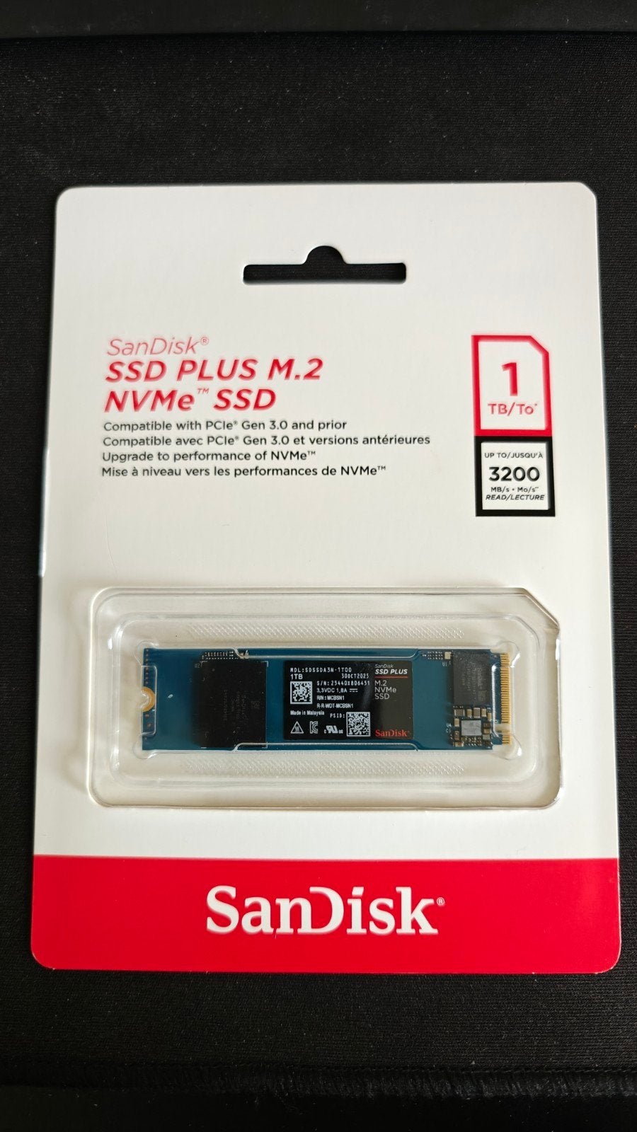 1TB Sandisk NVMe SSD - NIEUW!, Computers en Software, Intern, SSD, Sandisk, Nieuw