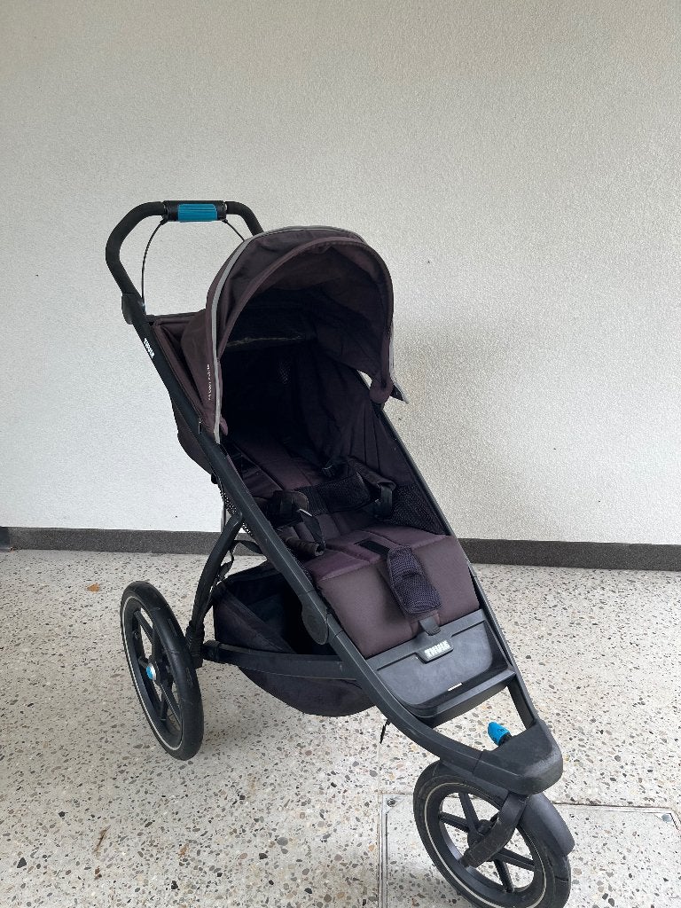 Thule Urban Glide 2 - met of zonder draagmand, Enfants & Bébés, Poussettes & Combinaisons, Utilisé, Poussette, Autres marques