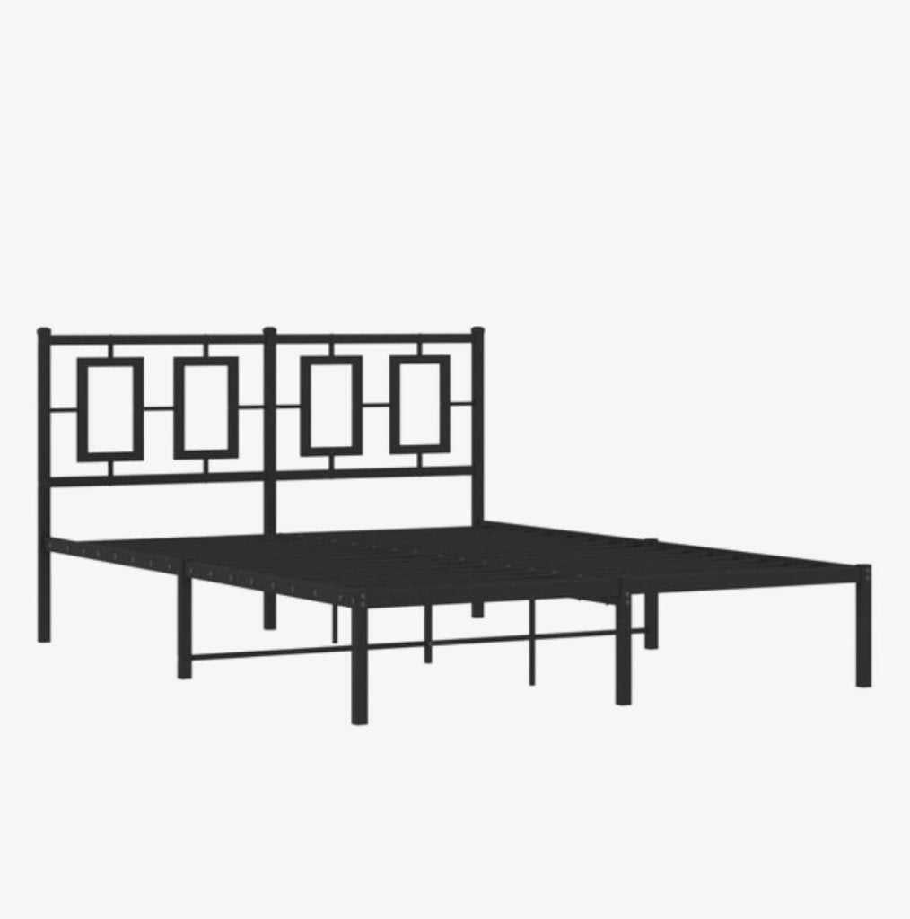Nieuw bed in de verpakking, Huis en Inrichting, Ophalen, Zwart, Nieuw, 140 cm